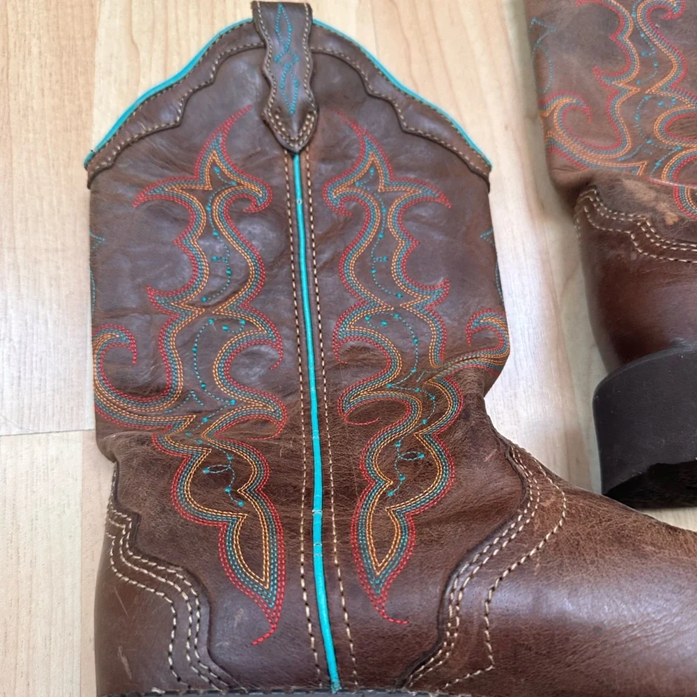 JUSTIN RAYA GYPSY BOOTS SIZE 8 🤎 - Picture 6 of 7